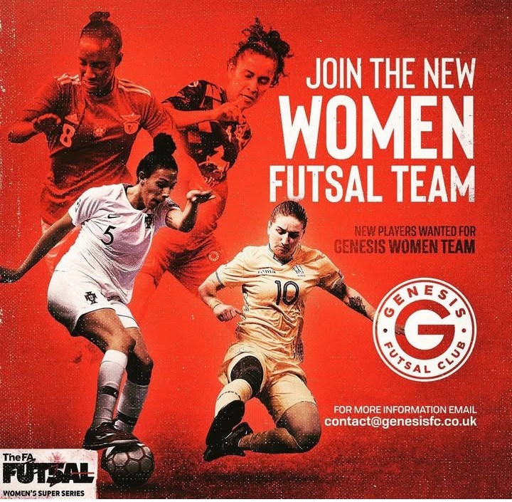 New women's team — players wanted for the FA Futsal Women's Super Series